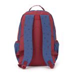 mochila de costas hogwarts azul