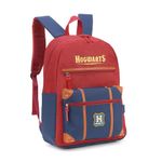 mochila de costas hogwarts vermelha