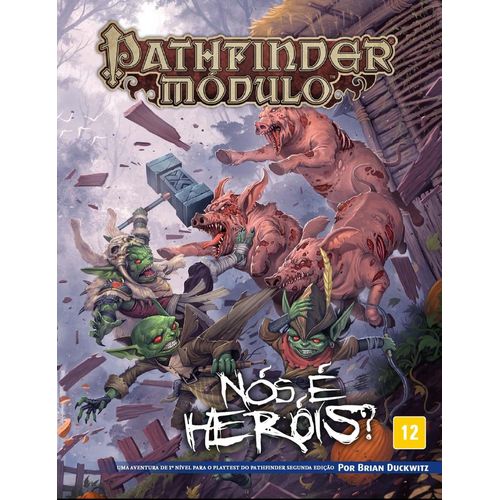 pathfinder - escudo do mestre + nós, é heróis?