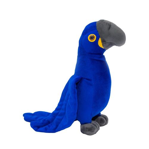 pelúcia arara azul deco