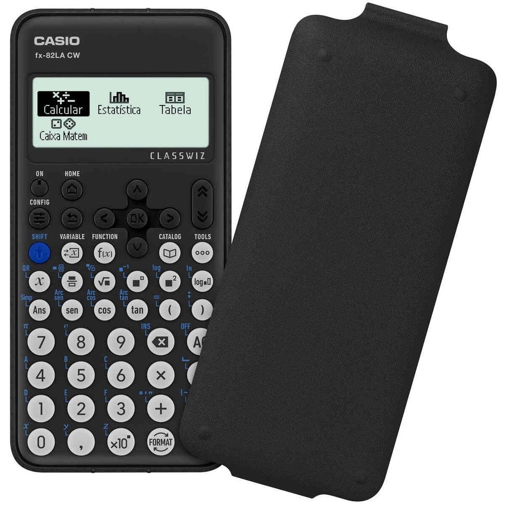 Calculadora Científica Casio C/ 417 Funções, Visor De 4 Linhas Fx-991esplus