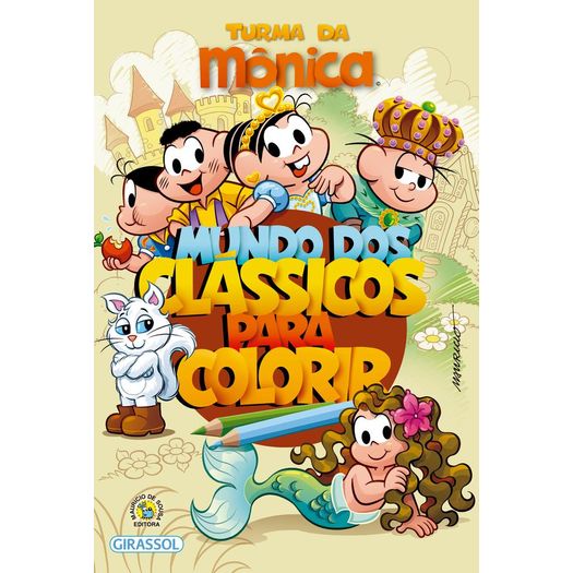 turma da mônica - mundo dos clássicos para colorir turma da mônica - mundo dos clássicos para colorir
