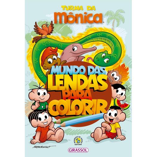 turma da mônica - mundo das lendas para colorir turma da mônica - mundo das lendas para colorir
