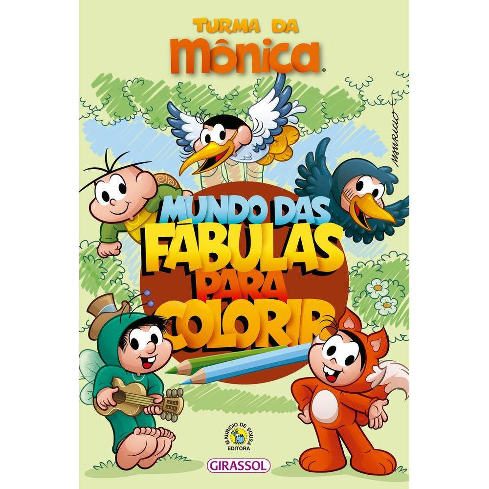 Agora você pode colorir a Turma da Mônica no celular com um app