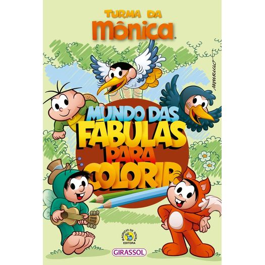 turma da mônica - mundo das fábulas para colorir turma da mônica - mundo das fábulas para colorir