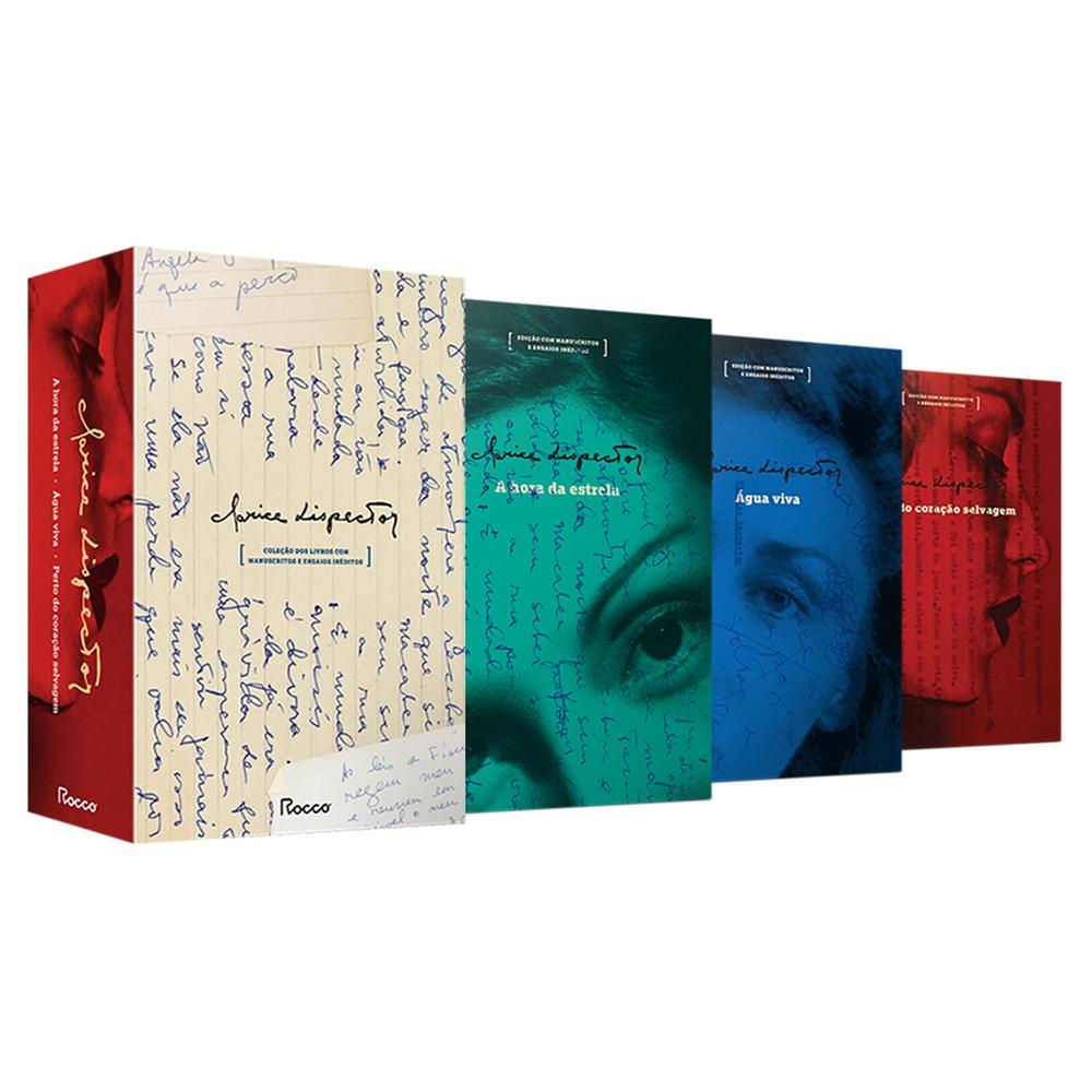 Caixa Clarice Lispector - Manuscritos - Livrarias Curitiba