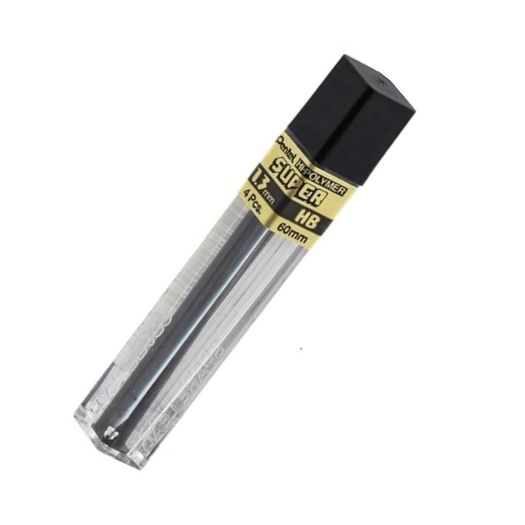 grafite 1,3mm hb super preto pentel grafite 1,3mm hb super preto pentel