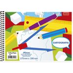 caderno cartografia espiral 48 folhas sem seda caderno cartografia espiral 48 folhas sem seda