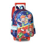 mochila com rodinha gato galáctico mochila com rodinha gato galáctico