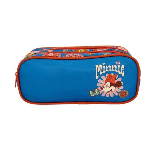 estojo duplo minnie mouse flowers - xeryus