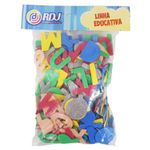 alfabeto móvel eva colorido 248 peças alfabeto móvel eva colorido 248 peças
