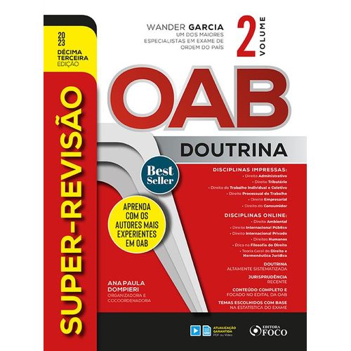 super revisão oab - doutrina completa - vol 2