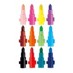 giz de cera para montar 12 cores giz de cera para montar 12 cores