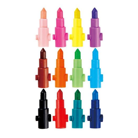 giz de cera para montar 12 cores giz de cera para montar 12 cores