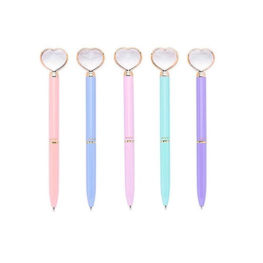 caneta esferográfica metal candy love coração diamante caneta esferográfica metal candy love coração diamante