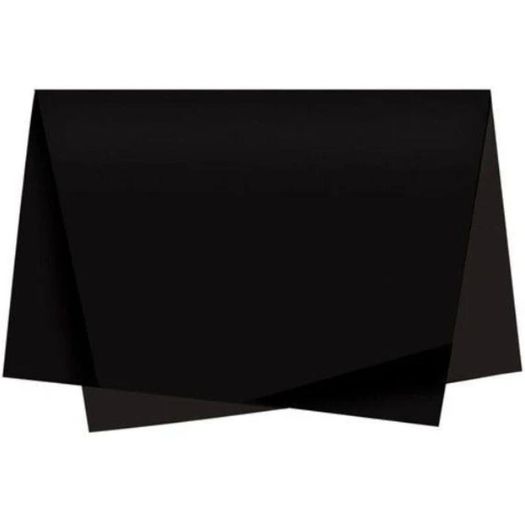 papel seda preto 4 folhas papel seda preto 4 folhas