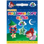 massa para modelar soft glitter 6 cores massa para modelar soft glitter 6 cores