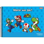 caderno cartografia 80 folhas super mario caderno cartografia 80 folhas super mario