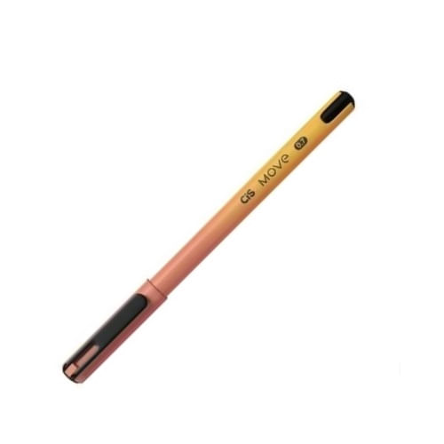 caneta esferográfica 0.7mm move laranja cis sertic avulso