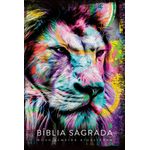bíblia naa leão colorido
