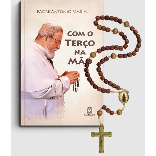 com o terço na mão + terço