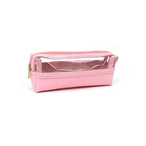 estojo simples visor rosa obi