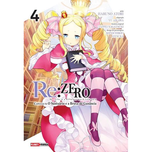 re zero - capitulo 4 - o santuário e a bruxa da ganância 4 re zero - capitulo 4 - o santuário e a bruxa da ganância 4