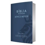 bíblia de estudo joyce meyer leão azul