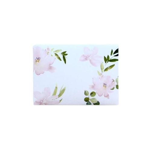 cartão floral rosa mini rk design
