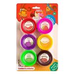 kit massinha de modelar nhac com 6 unidades kit massinha de modelar nhac com 6 unidades