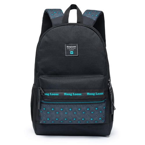 mochila de costas hang loose preto nytron