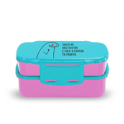 marmita dupla com talher chega no meu ouvido e fala marmita dupla com talher chega no meu ouvido e fala