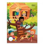 caderno pedagogico caligrafia 40 folhas sapeca masculino tilibra