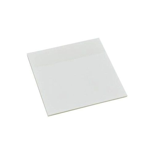 bloco adesivo transparente branco 76x76mm 50 folhas mania de sticker