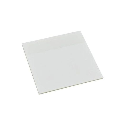 bloco adesivo transparente branco 76x76mm 50 folhas mania de sticker