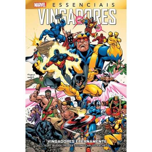 vingadores eternamente (marvel essenciais) vingadores eternamente (marvel essenciais)