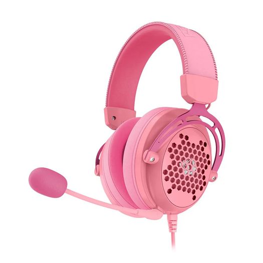 headset diomedes rosa (h388-p) - redragon headset diomedes rosa (h388-p) - redragon