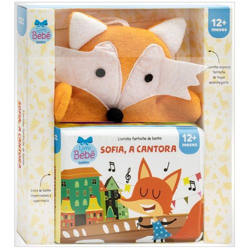 livrinho fantoche de banho: sofia, a cantora