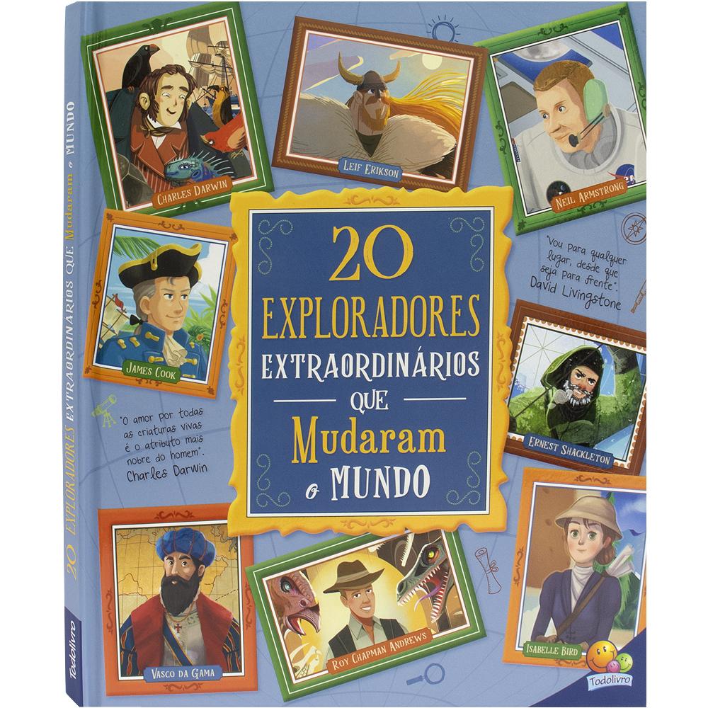 ECCテキスト EXPLORER book20 20 Exploradores Extraordinários Que Mudaram O Mundo - Livrarias