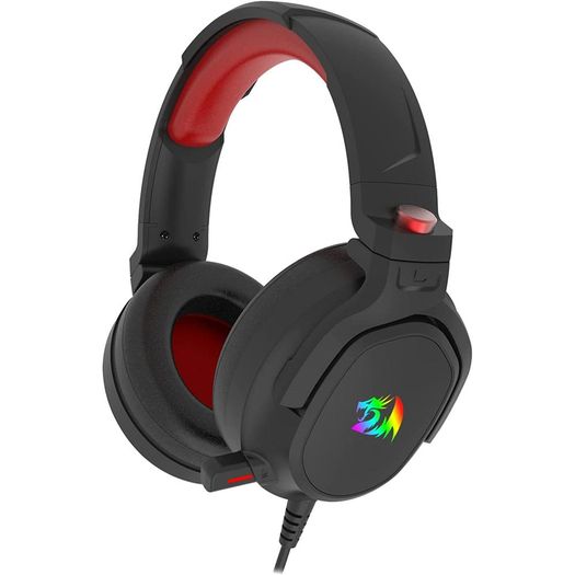 headset nireus rpb preto (h399-rgb) - redragon headset nireus rpb preto (h399-rgb) - redragon