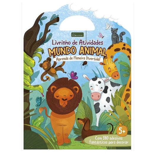 maleta atividade mundo animal 8 folhas maleta atividade mundo animal 8 folhas