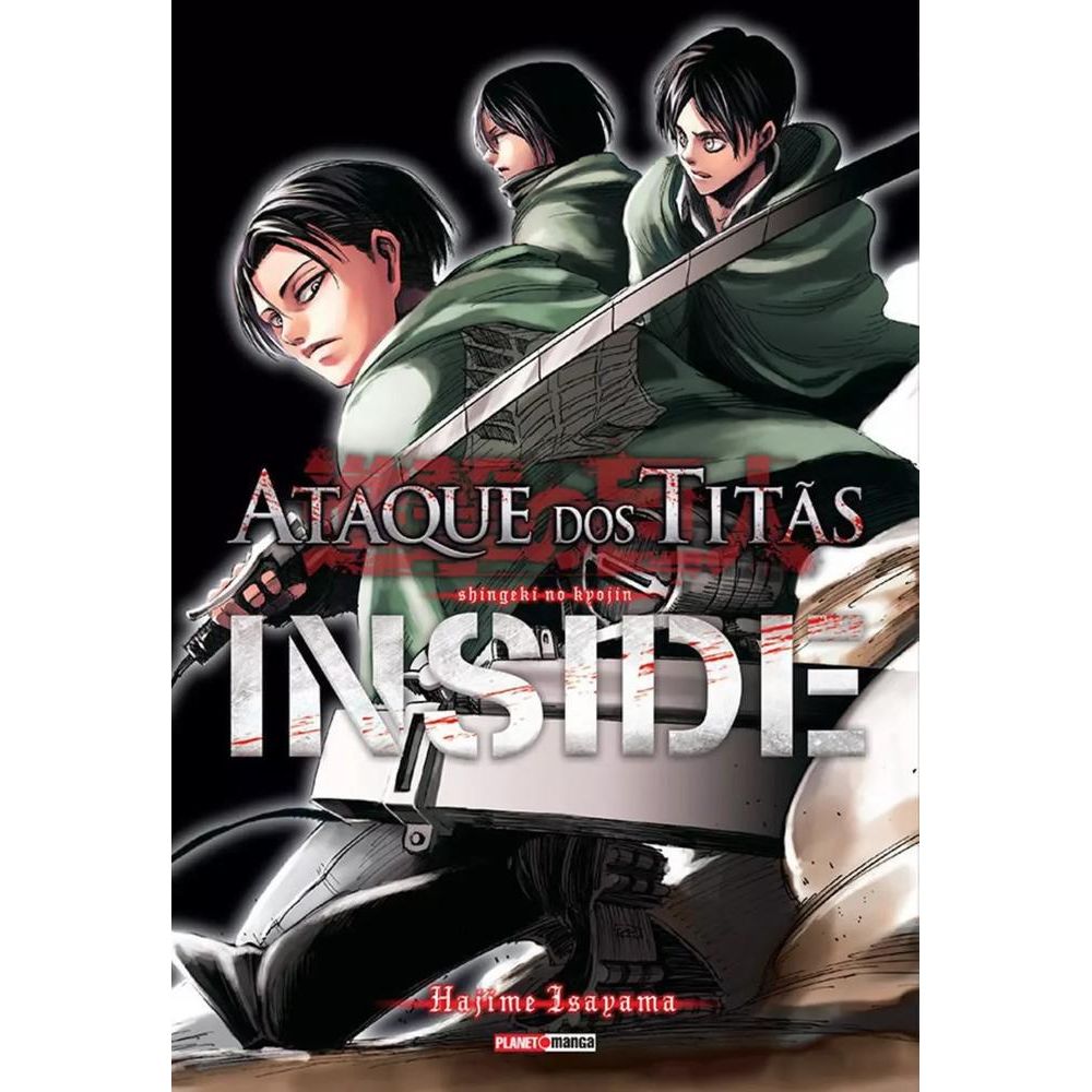 Ataque Dos Titãs - Inside 01 - Livrarias Curitiba