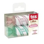 borracha balinha holic fofurices tris com 2 unidades borracha balinha holic fofurices tris com 2 unidades