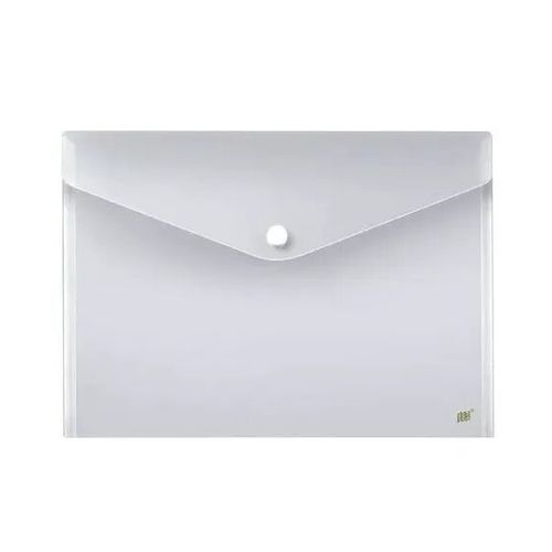 pasta envelope a4 com botão cristal 17x13cm unitária yes