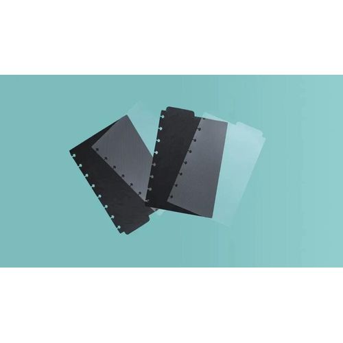 divisoria caderno inteligente 4 divisoes a5 básica  novitate