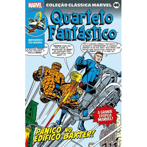 coleção clássica marvel 46 - quarteto fantástico 10
