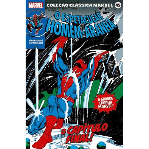coleção clássica marvel 45 - homem-aranha vol 8