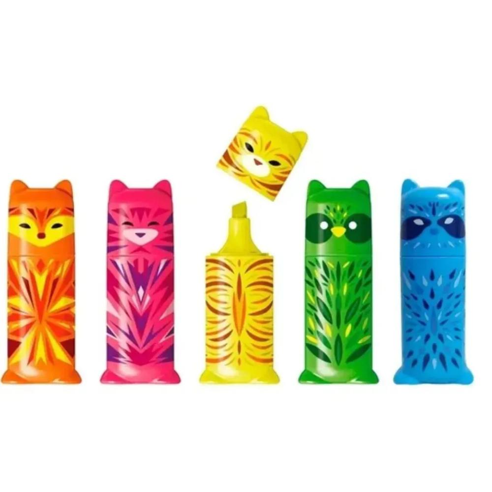 Marca Texto Mini Cute Neon Avulso