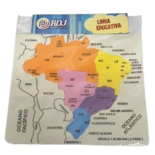 mapa do brasil eva