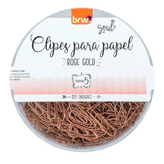 clips-n5-com-200-unidades-rose-gold clips-n5-com-200-unidades-rose-gold